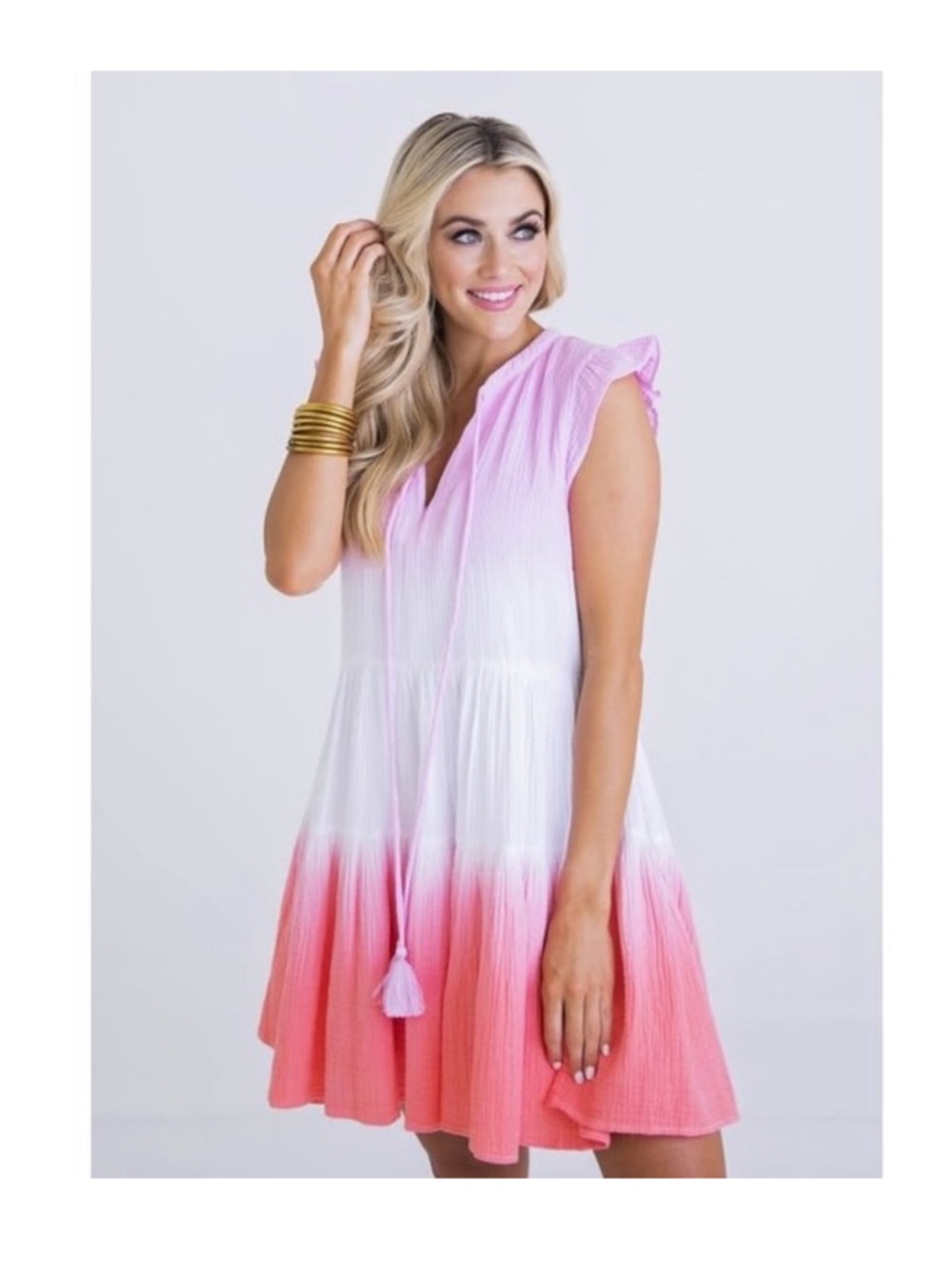 Karlie Gauze Dress